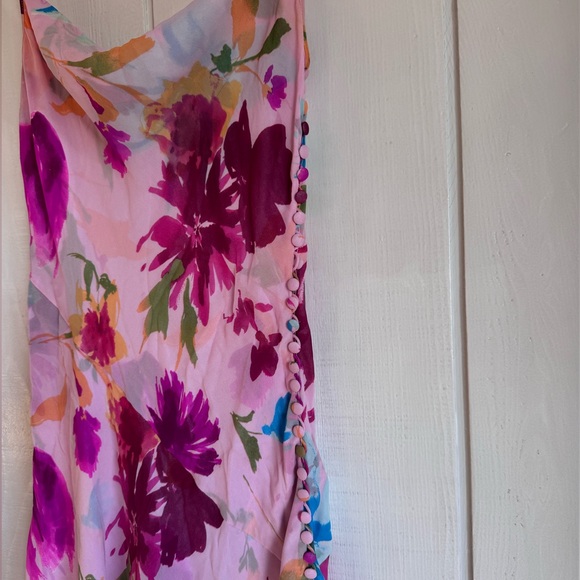 Escada Floral Midi Sleeveless Dress - Picture 4 of 7